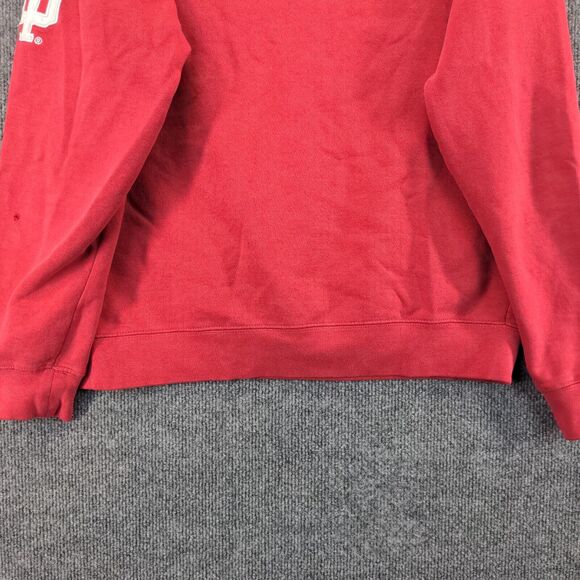 Stadium Athletics Indiana Hoosiers Drawstring Hoodie Sweatshirt Mens Medium Red - Picture 8 of 15